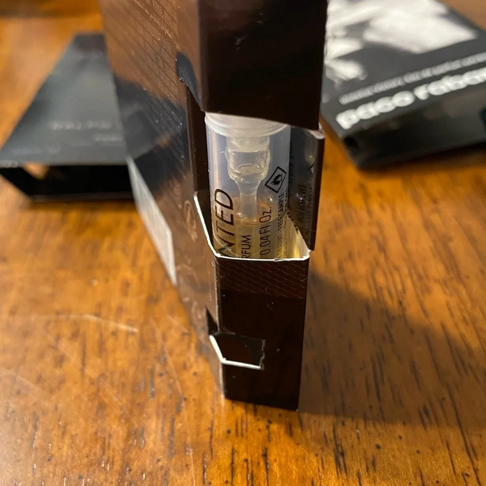 Ralph Lauren, Azzaro, Paco Rabanne and Jean Paul Gaultter Fragrance samples